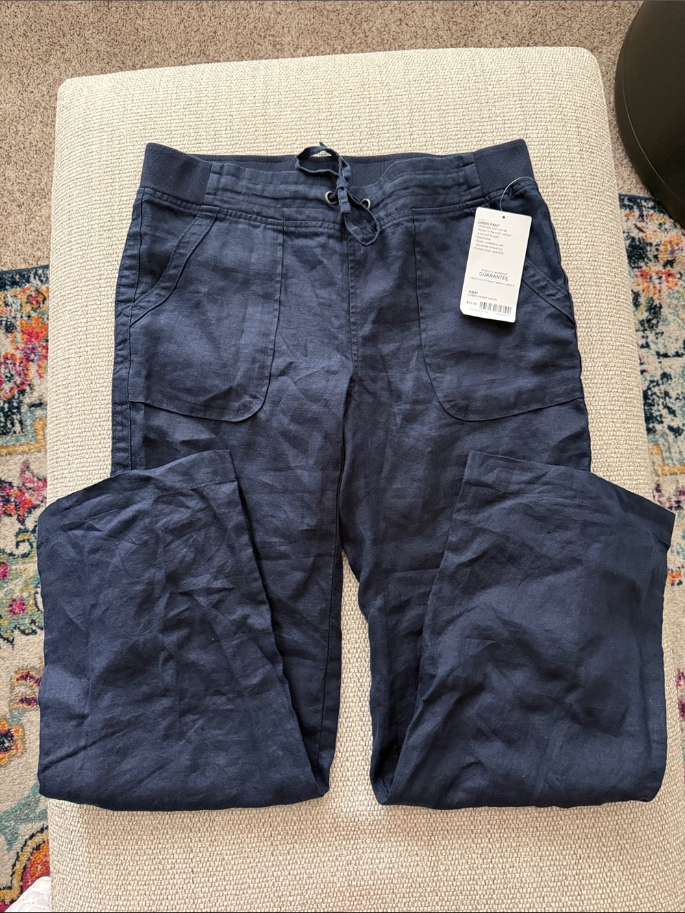 NWT Athleta linen pant